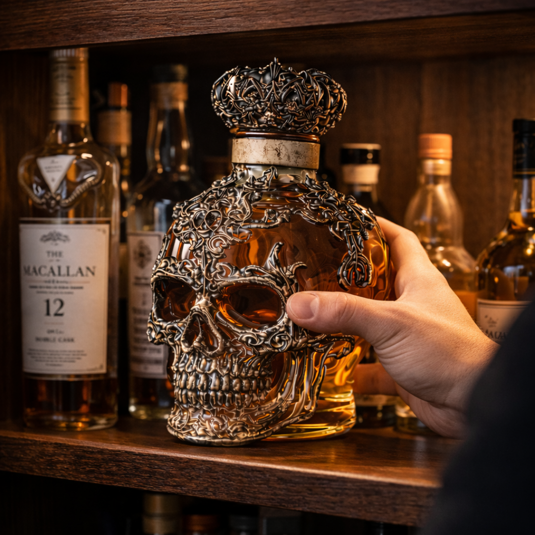 Whisky Carafe - Skull Edition