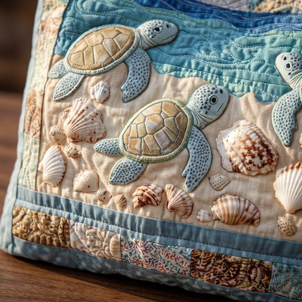 Women's Tote Bag with Sea Turtles – Two Sizes