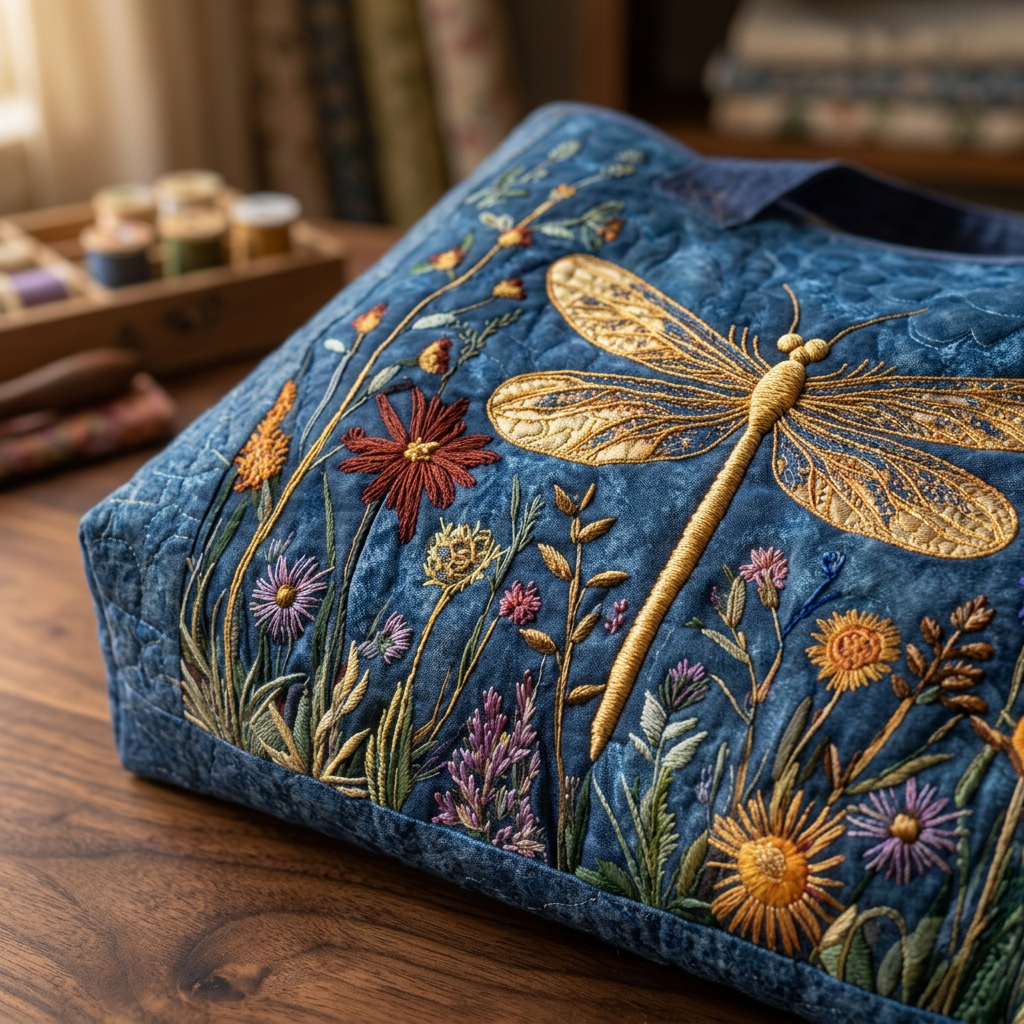 Golden Dragonfly Women's Bag – Spacious and Lightweight