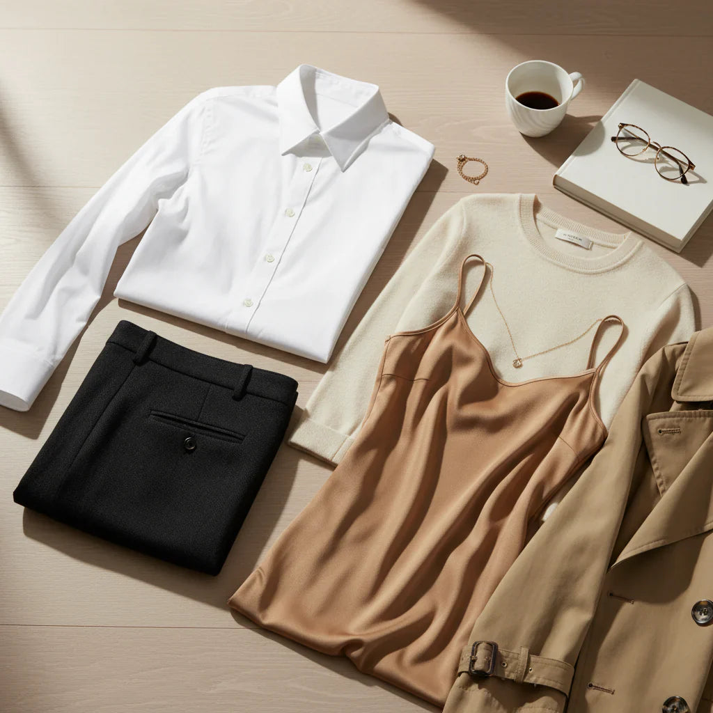 The 5-Piece Capsule Wardrobe Every Woman Over 40 Needs