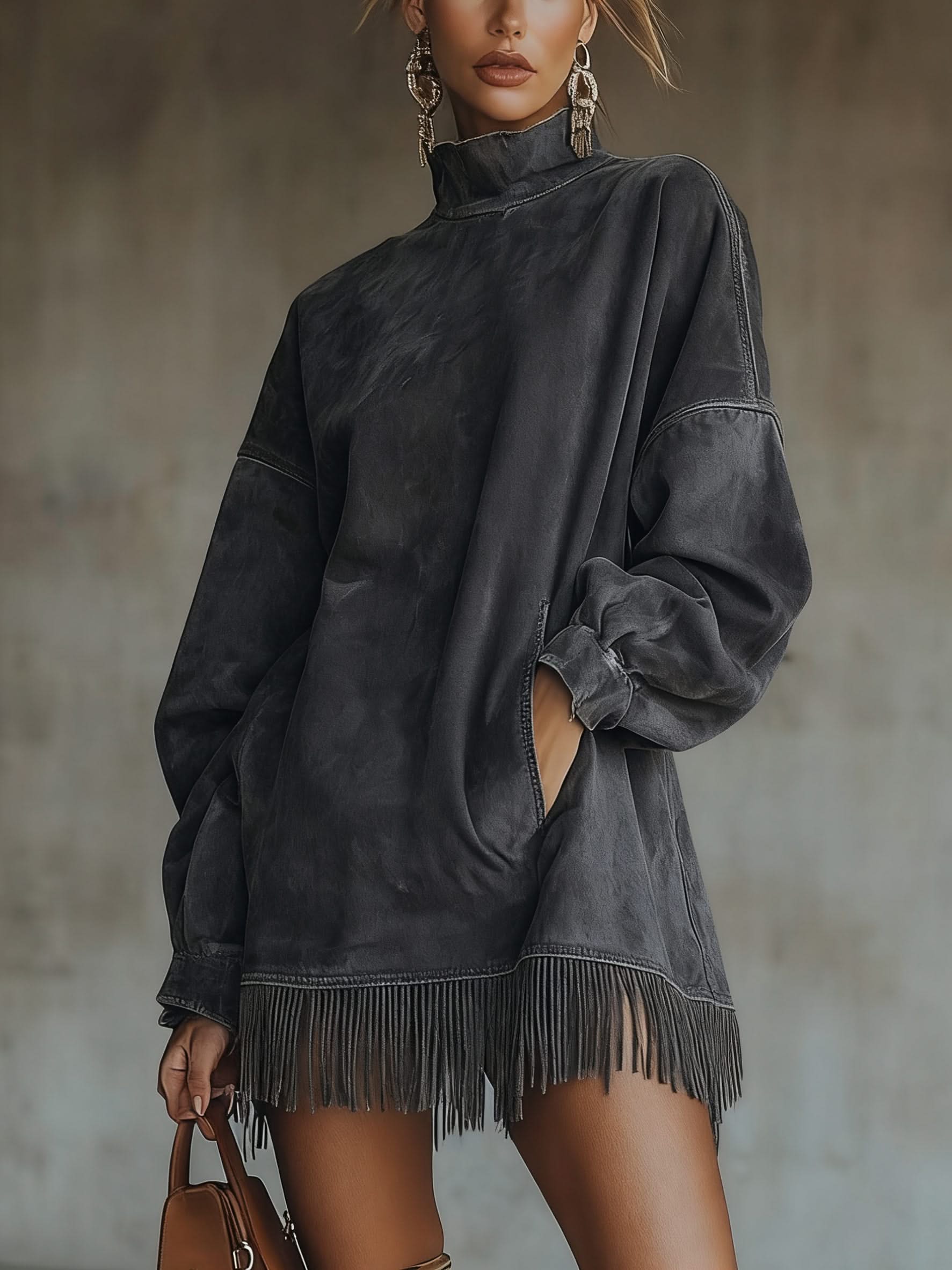 LUCIA TURTLENECK DRESS