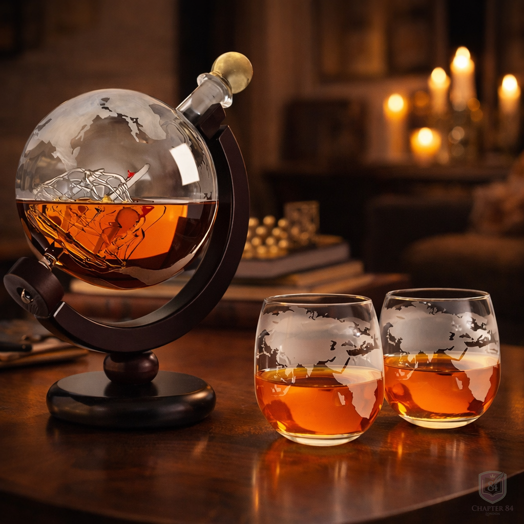 Whisky Decanter - World Map Edition