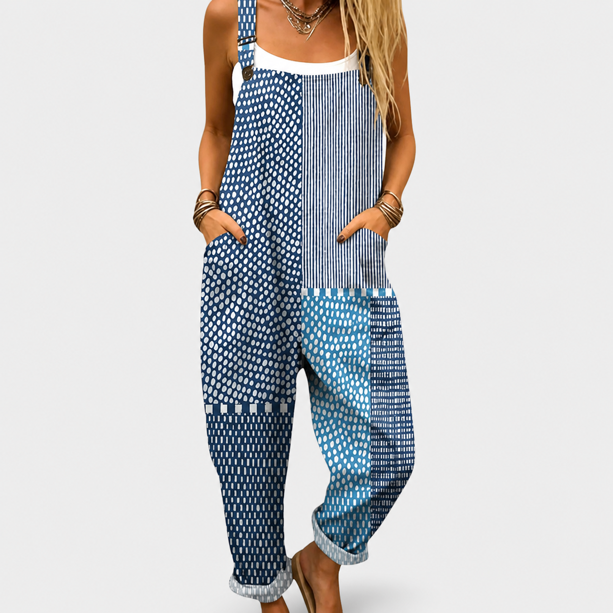 ADRIATICO WOMEN'S DUNGAREES