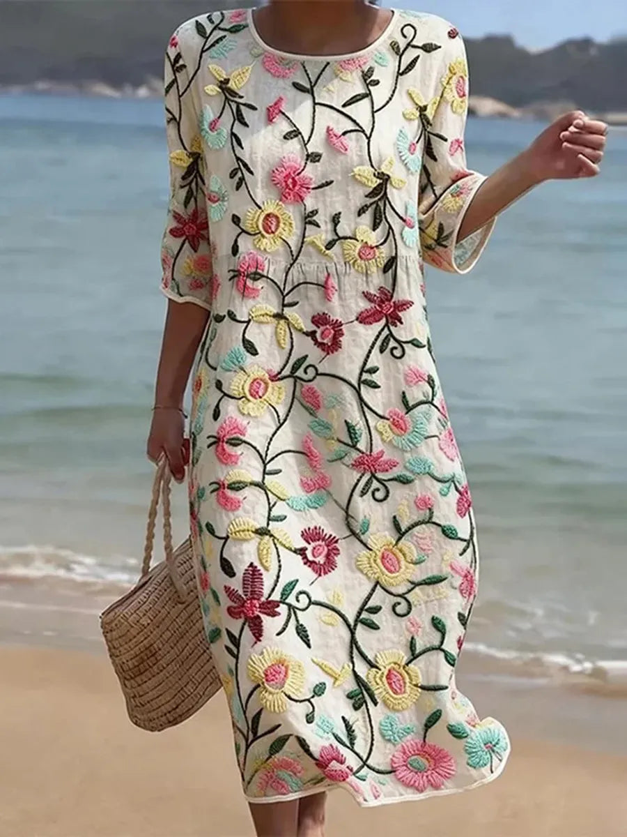 Women’s Casual Floral Print Dress
