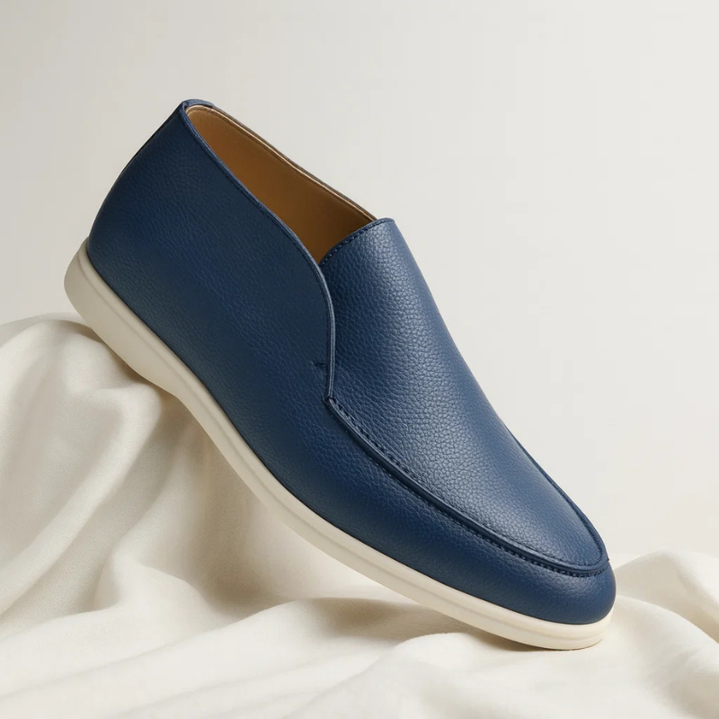 AUREX LEATHER LOAFERS