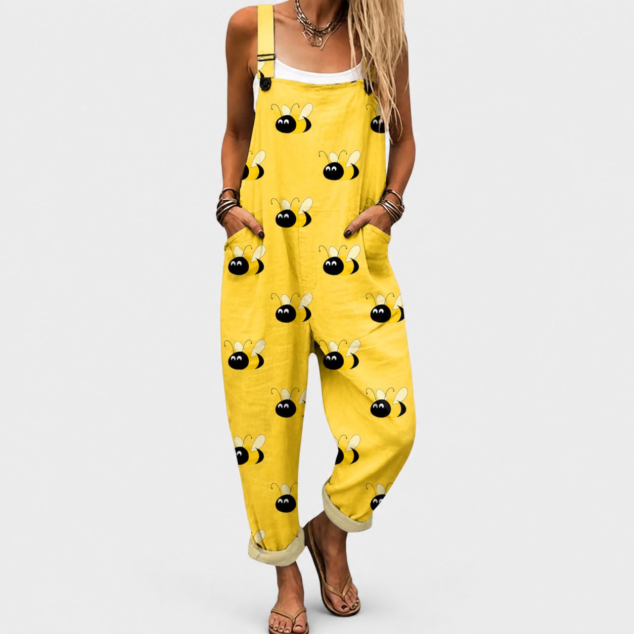 WOMEN'S SUN RAY DUNGAREES