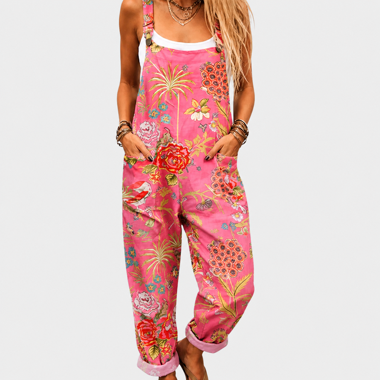 PINK SALOPETTE POSITANO WOMAN