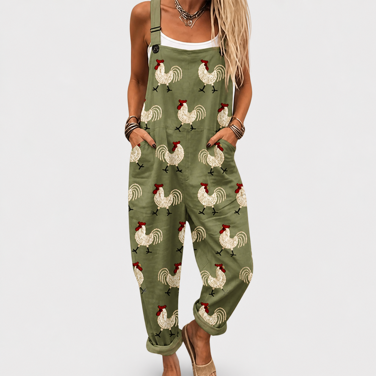 COUNTRY CHIC DUNGAREES FOR WOMEN