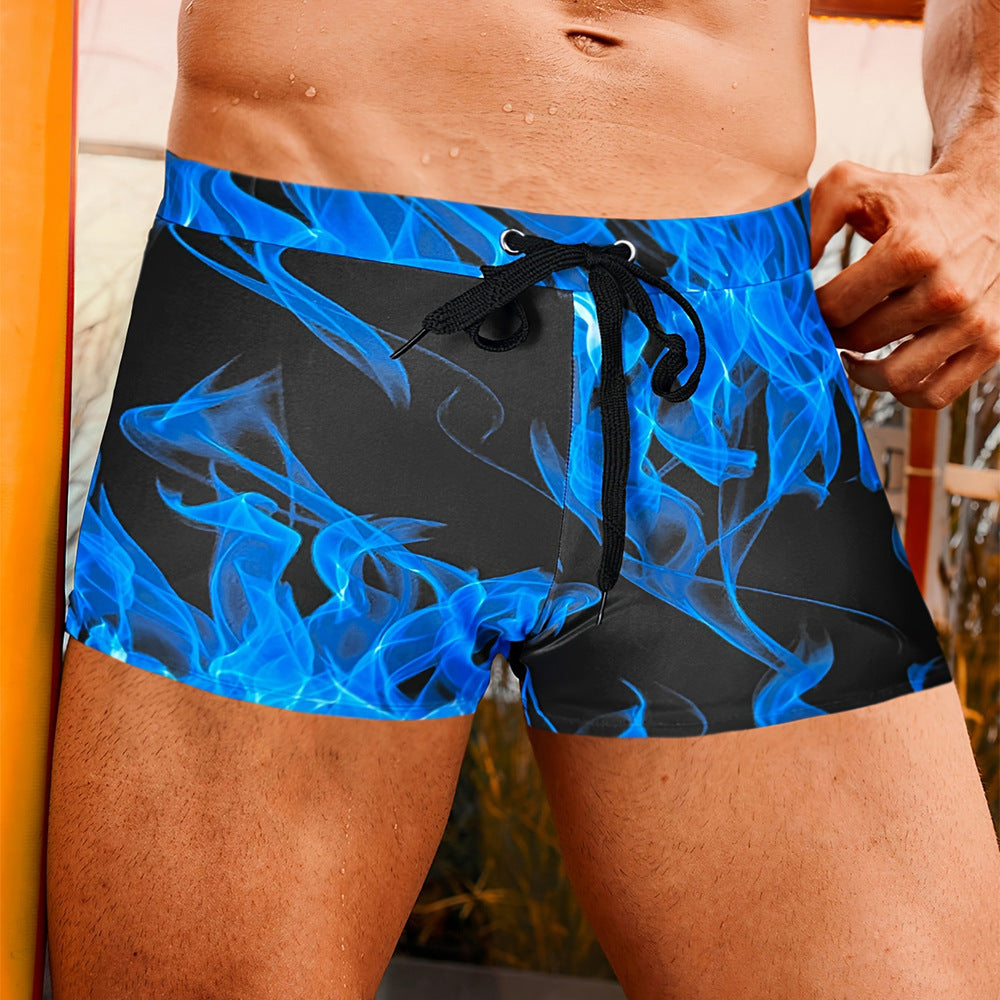 Langford | Blue Flame Swim Shorts