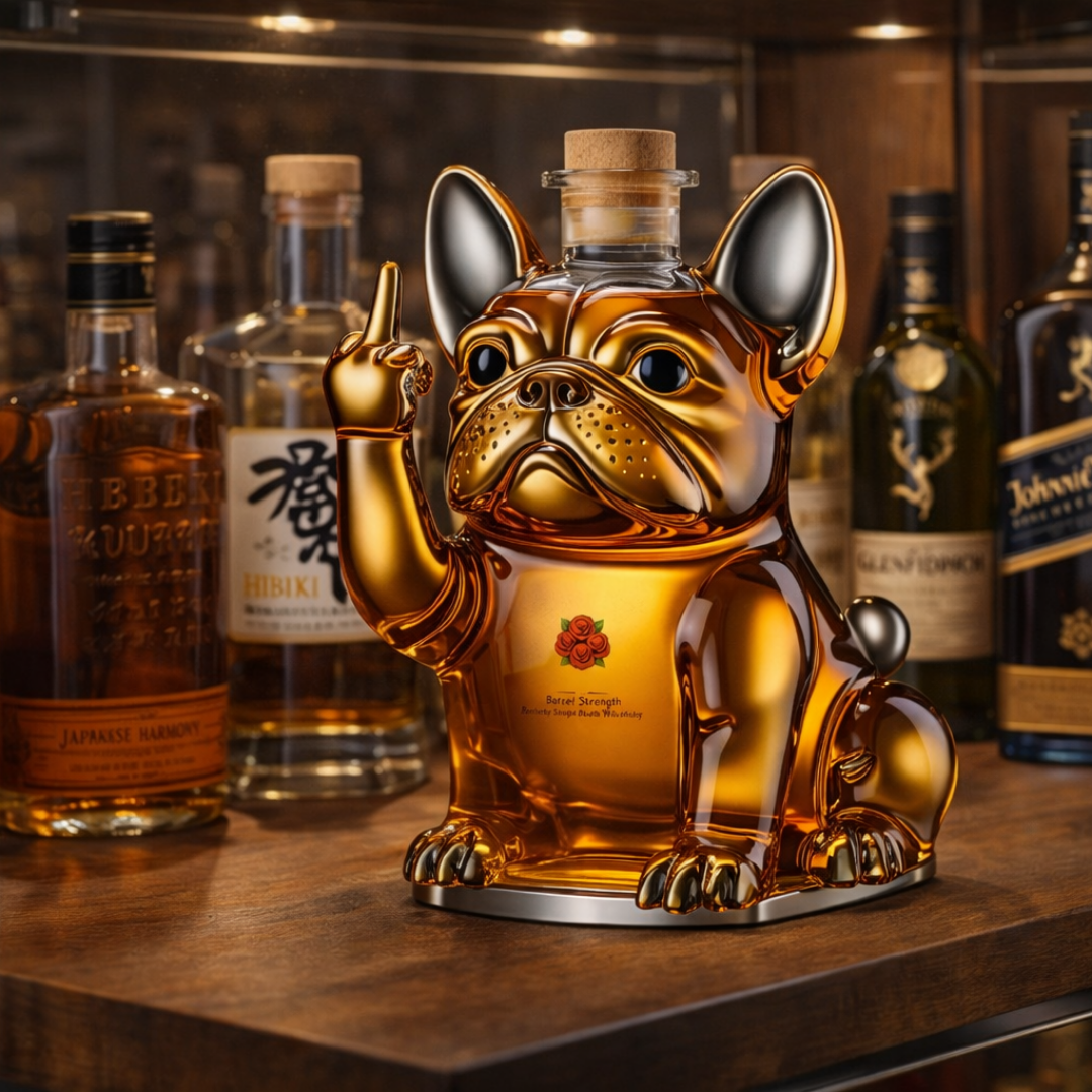 Whisky Bottle - Dog Version