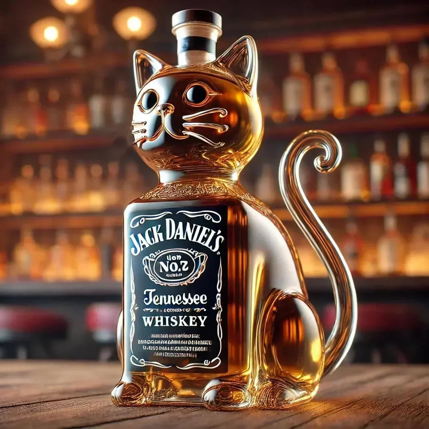 Whisky Carafe - Cat Edition