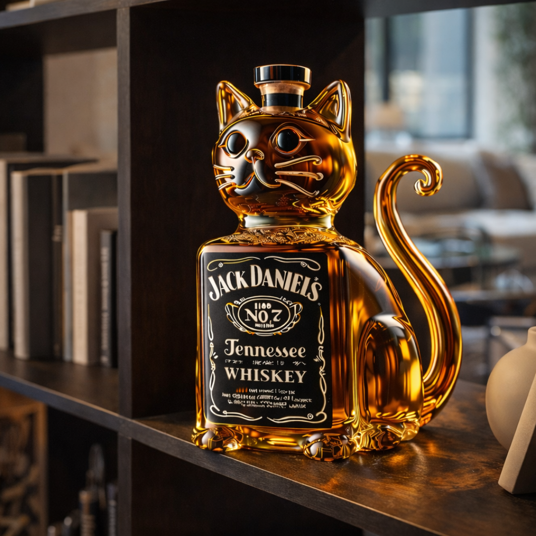 Whisky Carafe - Cat Edition